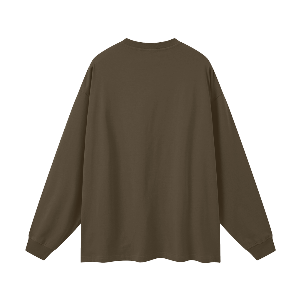 Love Your Neighbor Long-Sleeve Brown