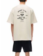 SERVANT FOR ALL T-SHIRT OAT GRAY