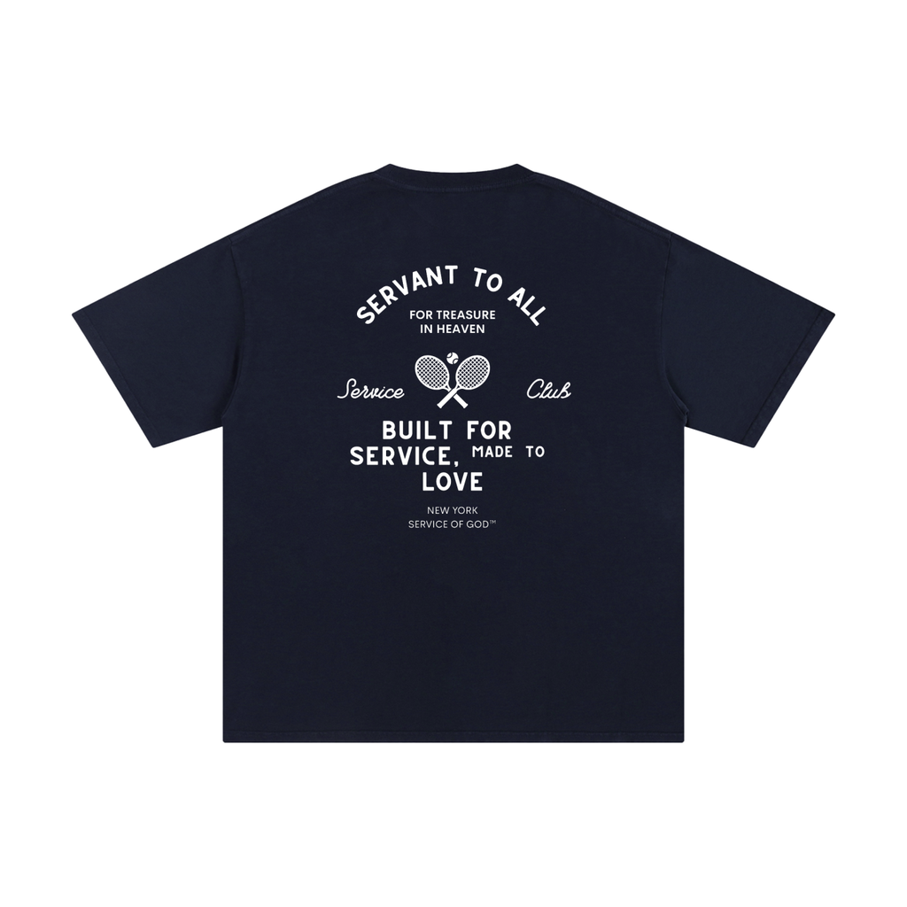 TOPS,T-SHIRT,BLUE,NAVY