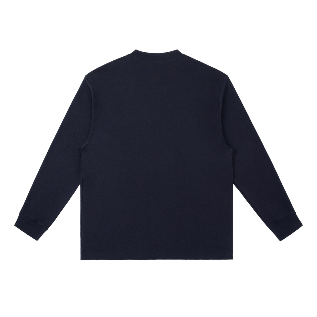 WOMENS LOVE YOUR NEIGHBOR LONG SLEEVE NAVY BLUE