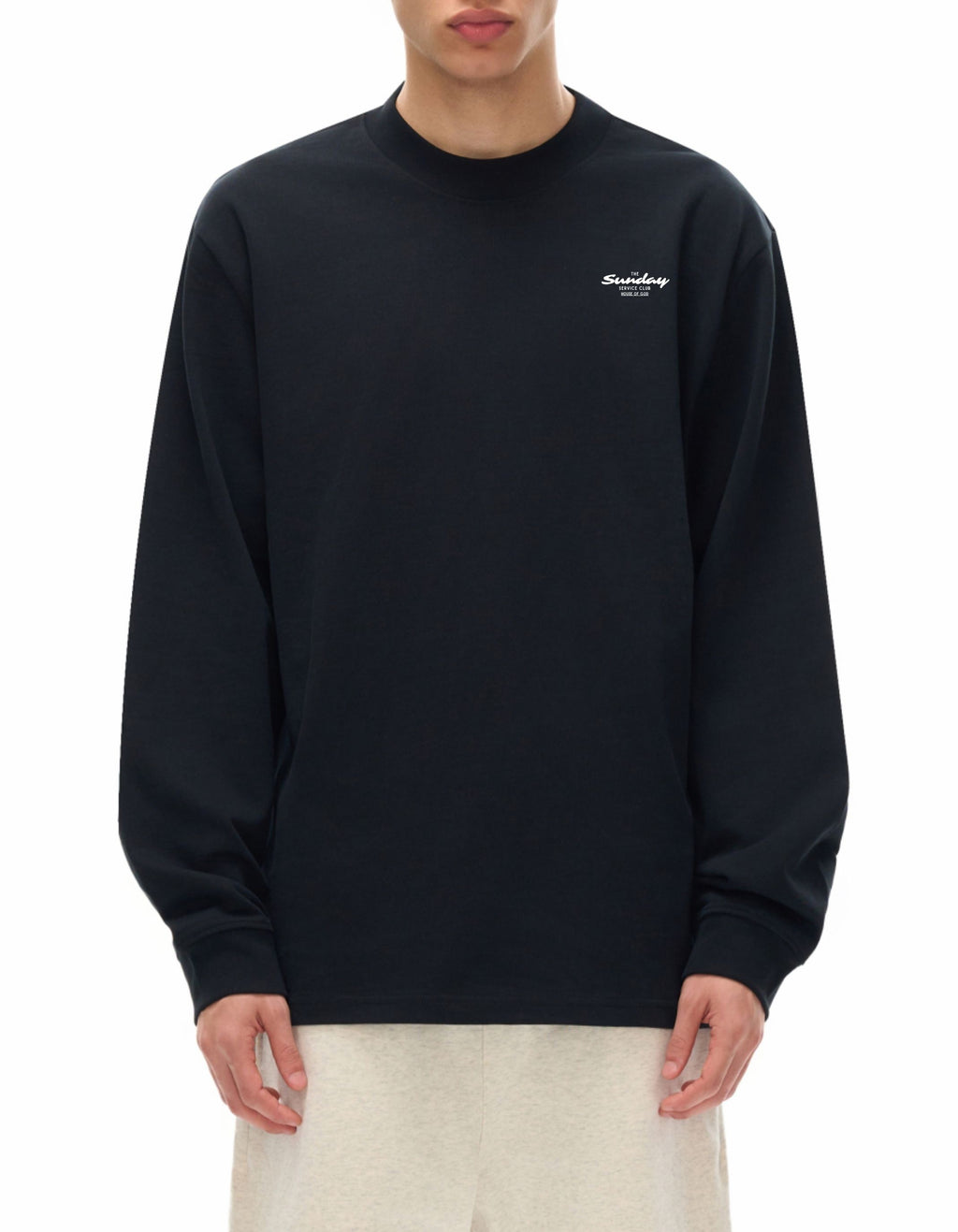 SUNDAY SERVICE CLUB LONG TEE NAVY