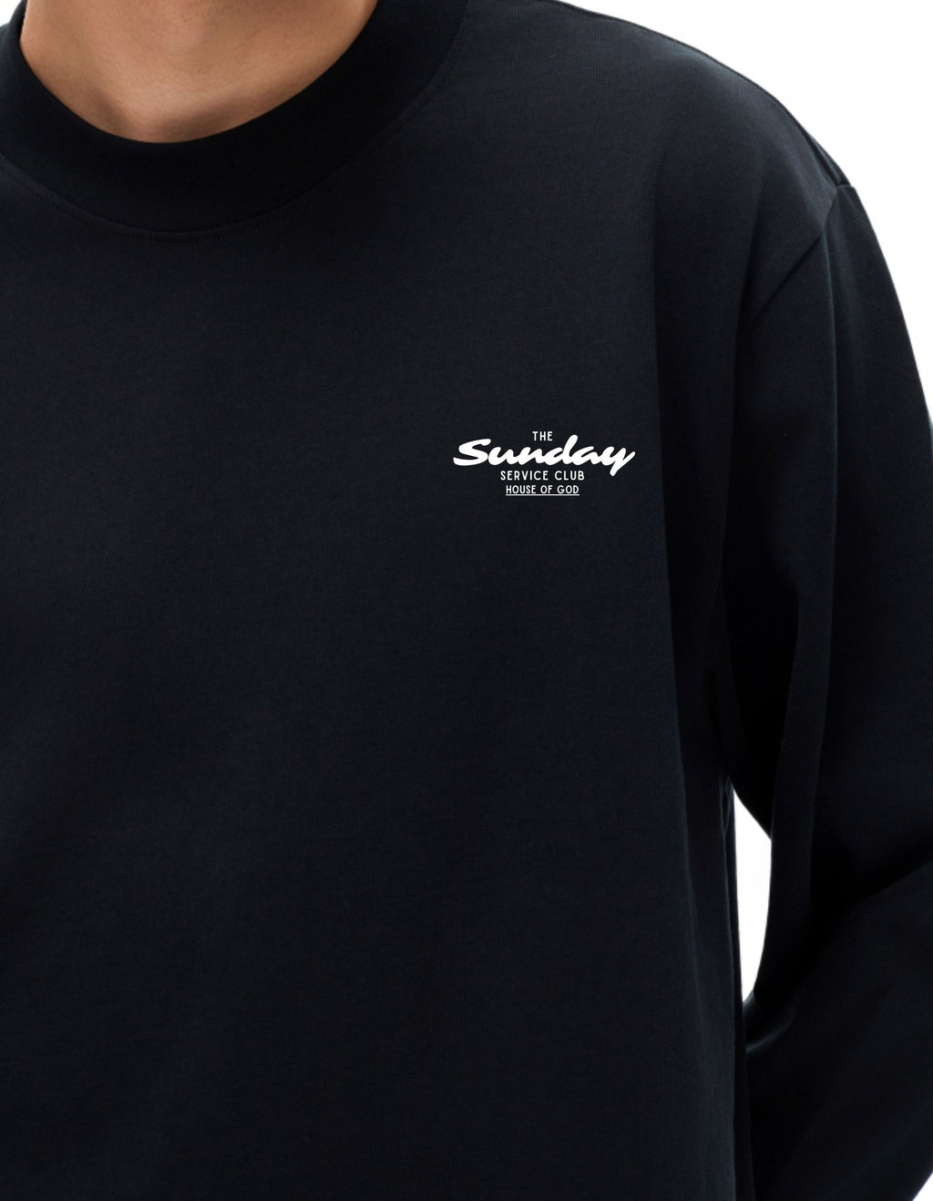 SUNDAY SERVICE CLUB LONG TEE NAVY