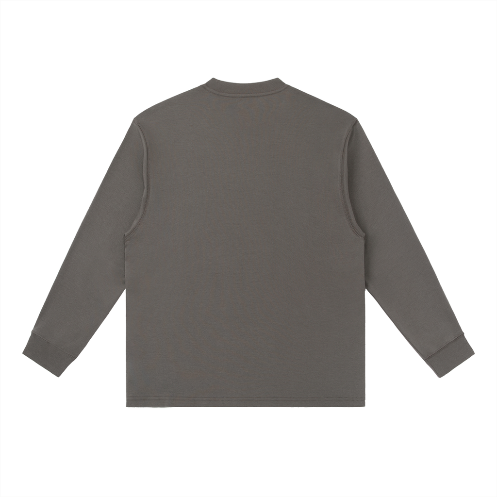 WOMENS LOVE YOUR NEIGHBOR LONG SLEEVE DARK GRAY