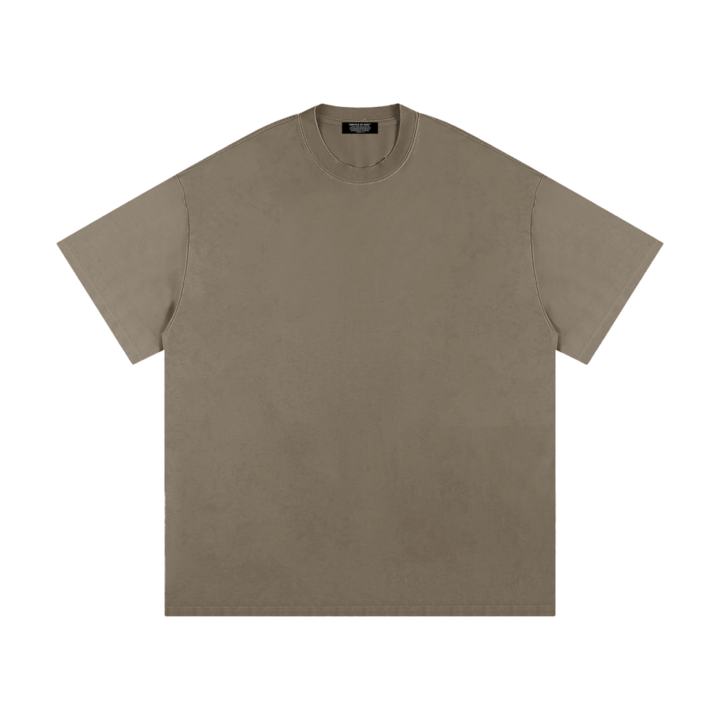 THE CLASSICS HEAVYWEIGHT T-SHIRT GRAY COFFEE