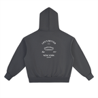 WOMENS BETTER WITH JESUS HEAVYWEIGHT HOODIE GRAY