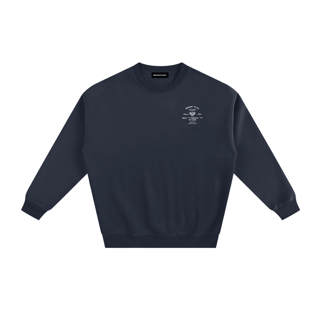 WOMENS SERVANT FOR ALL SWEATSHIRT NAVY