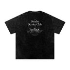 t-shirt,top,short-sleeve,grey,sunday service club,christian streetwear