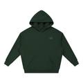 WOMENS LOVE YOUR NEIGHBOR DROP-SHOULDER HOODIE GREEN