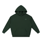 WOMENS LOVE YOUR NEIGHBOR DROP-SHOULDER HOODIE GREEN