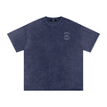 BETTER WITH JESUS  WASHED T-SHIRT ROYAL BLUE