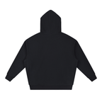 WOMENS LOVE YOUR NEIGHBOR DROP-SHOULDER HOODIE BLACK