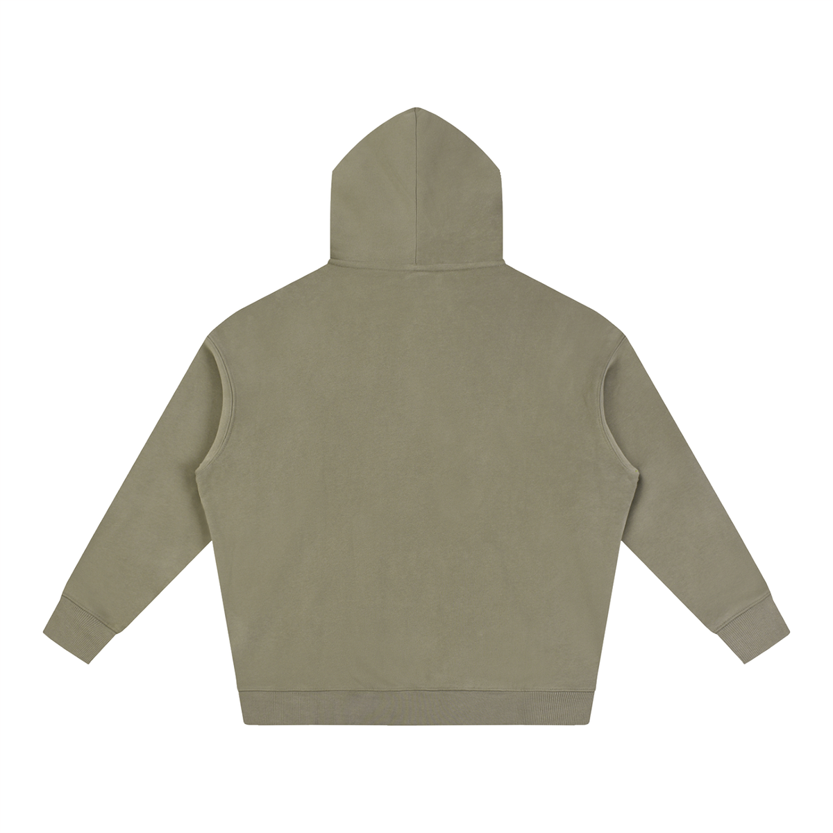 Love Your Neighbor Oversized Hoodie Gray Coffee