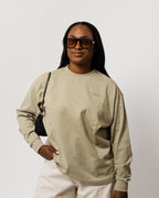 Love Your Neighbor Long-Sleeve Gray Green