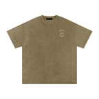 BETTER WITH JESUS WASHED T-SHIRT GRAY GREEN