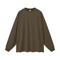 PSALM 91 LONG SLEEVE T-SHIRT BROWN