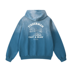 FISHERMAN HOODIE JEANS BLUE