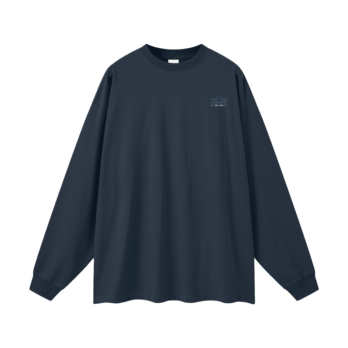 Love Your Neighbor Long-Sleeve Navy