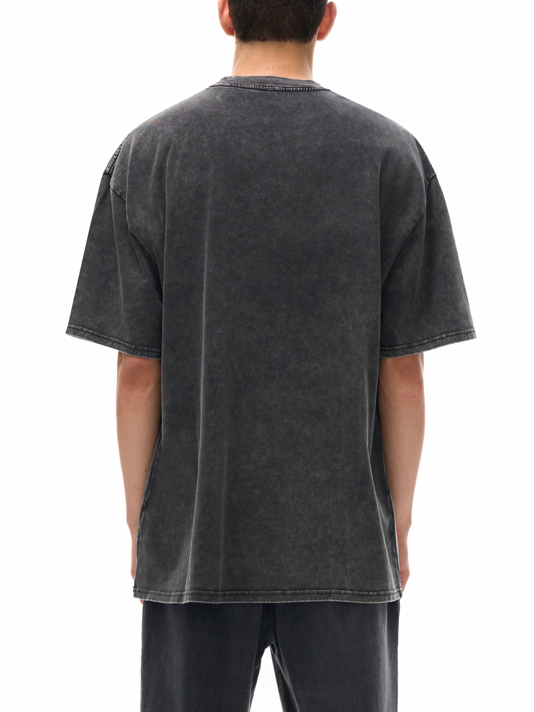 THE CLASSICS SNOW WASHED T-SHIRT BLACK
