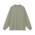 Love Your Neighbor Long-Sleeve Gray Green