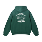 FISHERMAN HOODIE GREEN