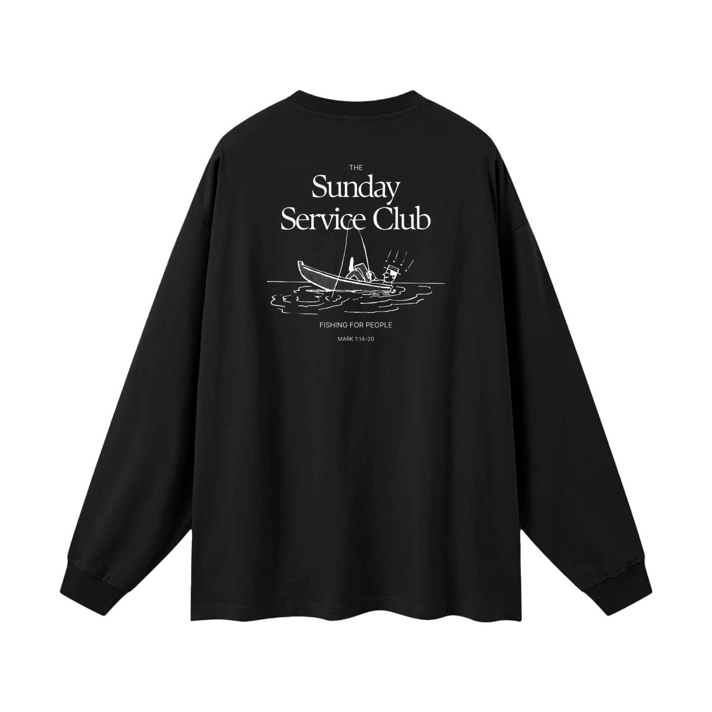 sunday service club,sunday service club t-shirt,sunday service club tee,CHRISTIAN STREETWEAR,CHRISTIAN T-SHIRT,FISHING FOR PEOPLE,T-SHIRT,TEE