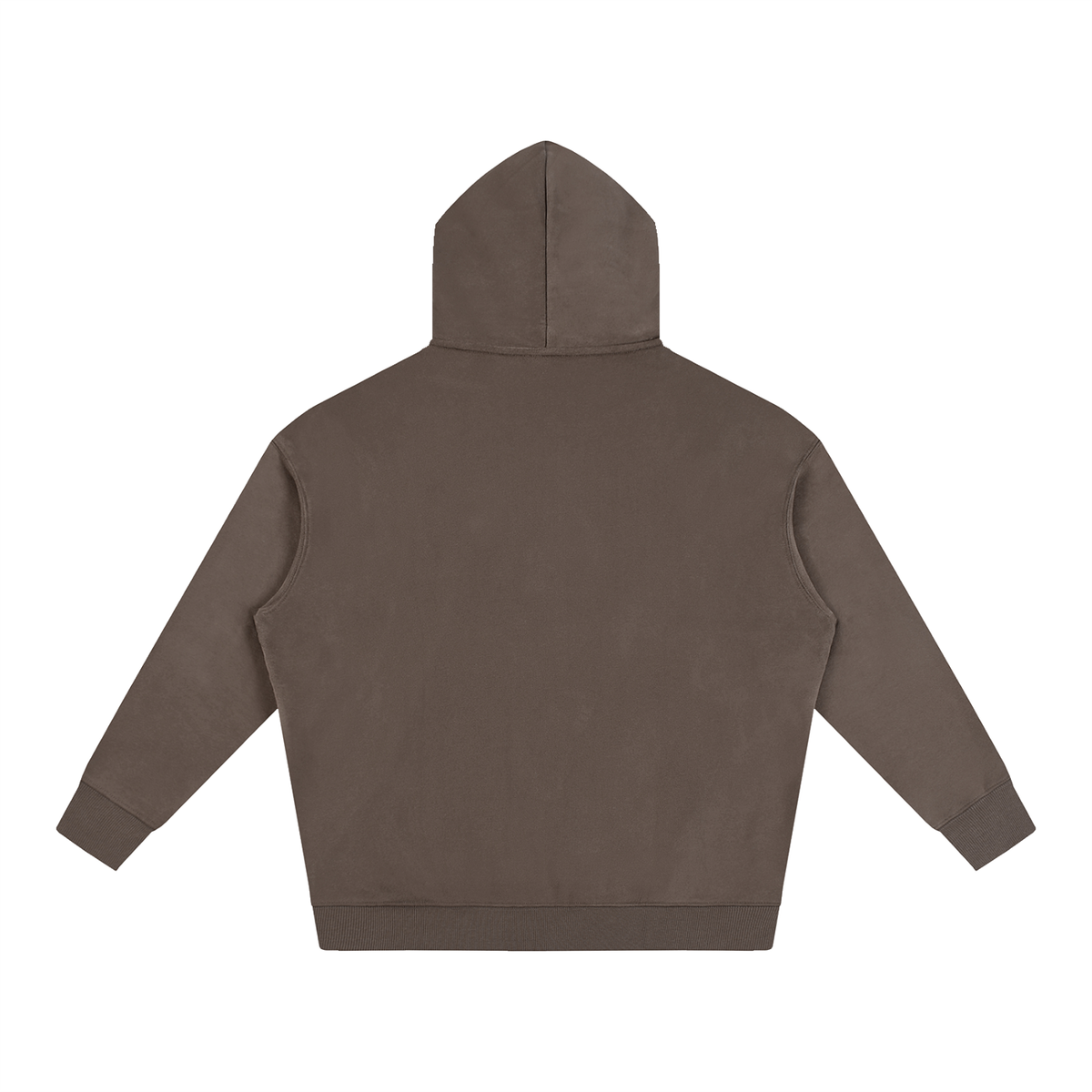 Love Your Neighbor Oversized Hoodie Dark Brown