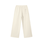 STRAIGHT CONTRAST SWEATPANTS CREAM