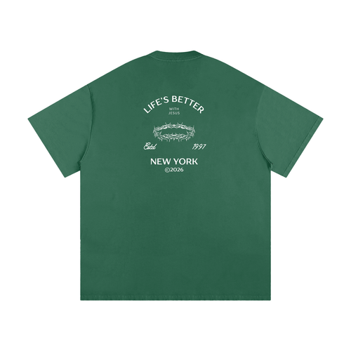 TEE,T-SHIRT,GREEN,TOP,TOPS,DARK GREEN