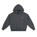 WOMENS BETTER WITH JESUS HEAVYWEIGHT HOODIE GRAY