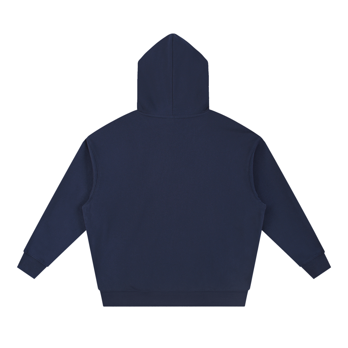 WOMENS LOVE YOUR NEIGHBOR DROP-SHOULDER HOODIE NAVY BLUE