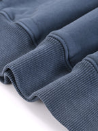 FISHERMAN HOODIE GRAY BLUE