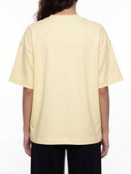 t-shirt,yellow,apricot,tee,tops