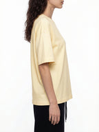 t-shirt,yellow,apricot,tee,tops