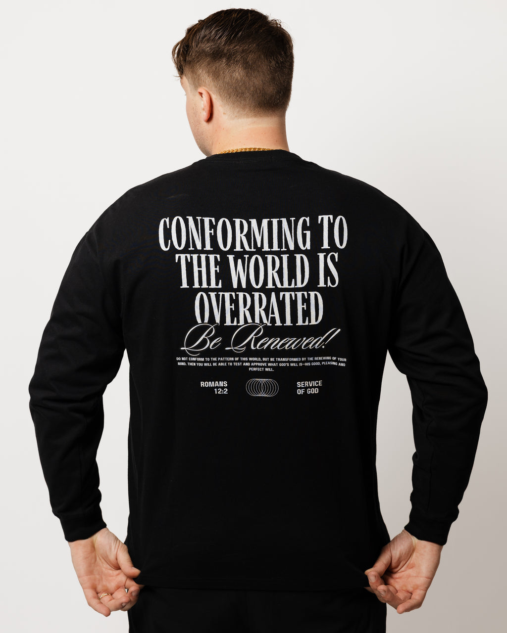 DO NOT CONFORM T-SHIRT BLACK