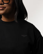 PSALM 23 LONG SLEEVE T-SHIRT BLACK