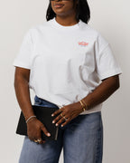 WOMENS LOVE YOUR NEIGHBOR TEE WHITE