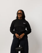 WOMENS LOVE YOUR NEIGHBOR LONG SLEEVE BLACK