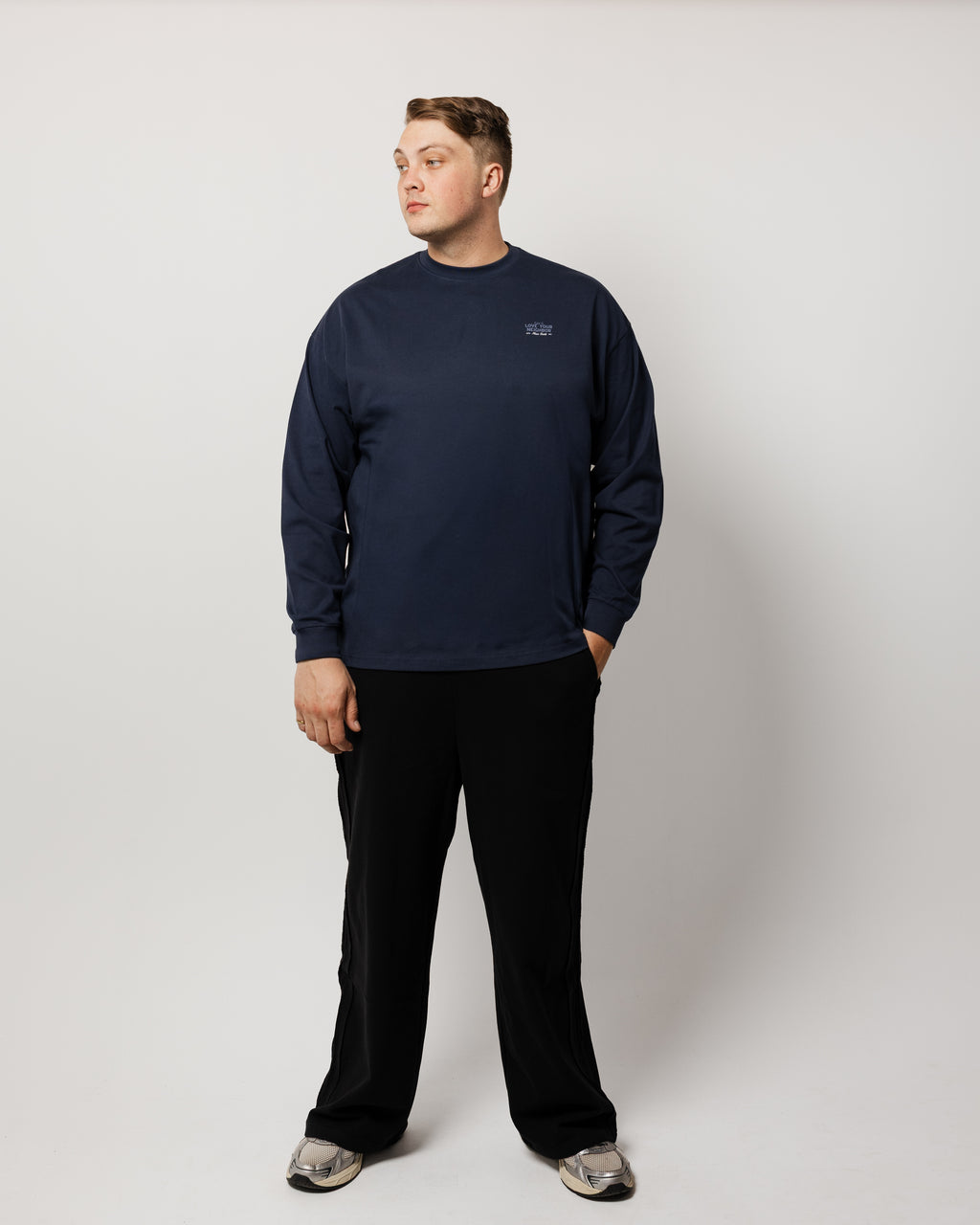 Love Your Neighbor Long-Sleeve Navy