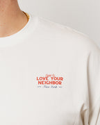 HEAVYWEIGHT LOVE YOUR NEIGHBOR T-SHIRT WHITE