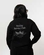 SUNDAY SERVICE CLUB LONG T-SHIRT NAVY