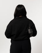 SUNDAY SERVICE CLUB POLO SWEATSHIRT GRAY