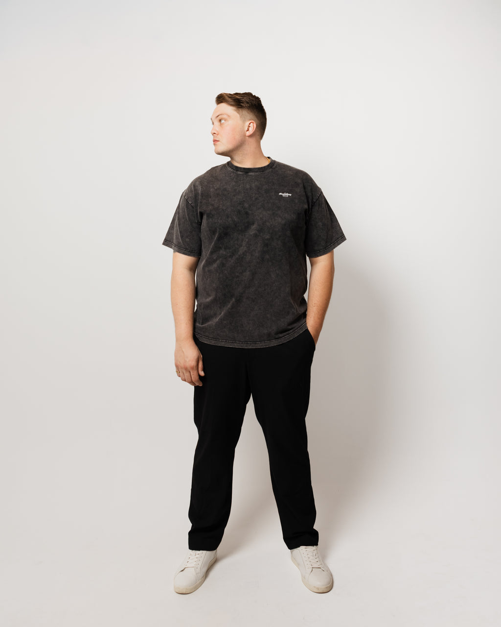 SUNDAY SERVICE CLUB SHORT T-SHIRT WASHED BLACK