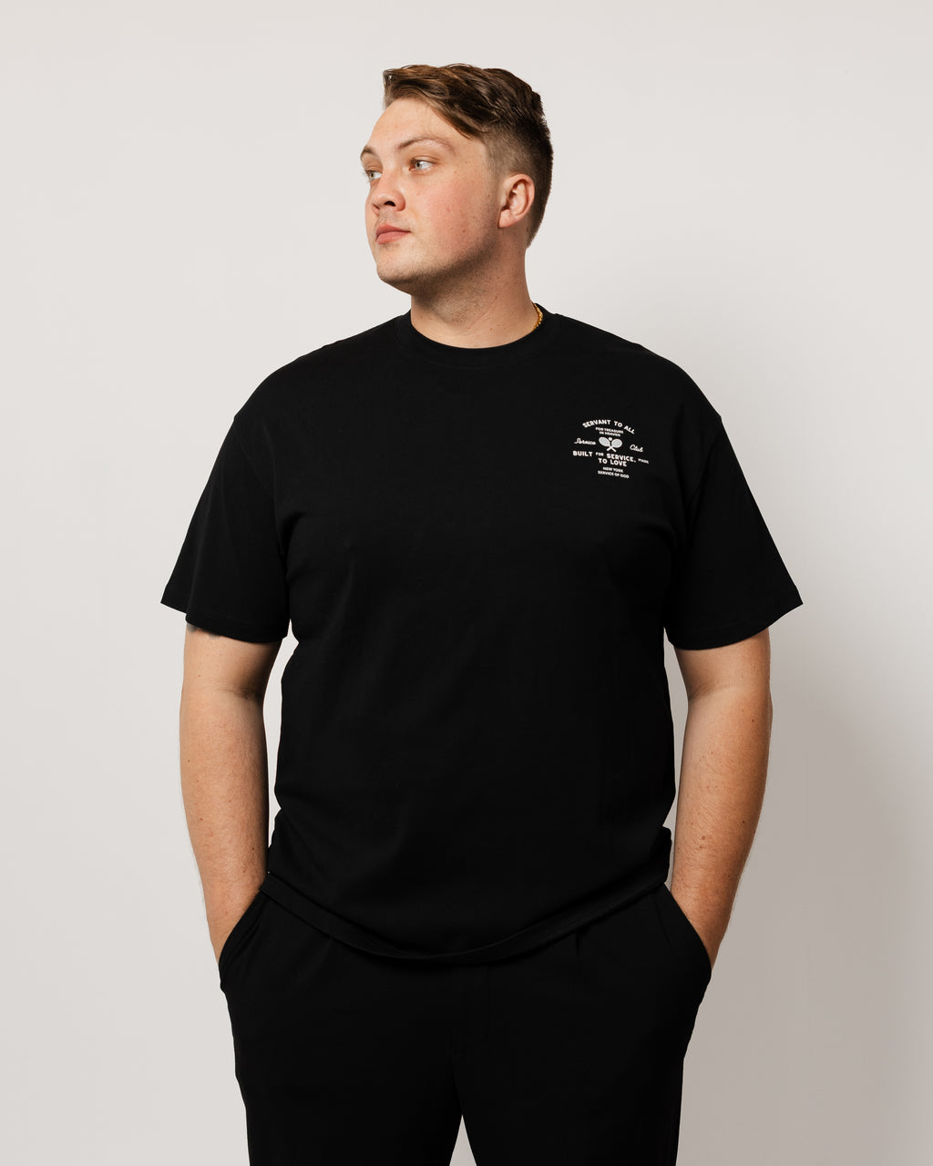 SERVANT FOR ALL T-SHIRT BLACK